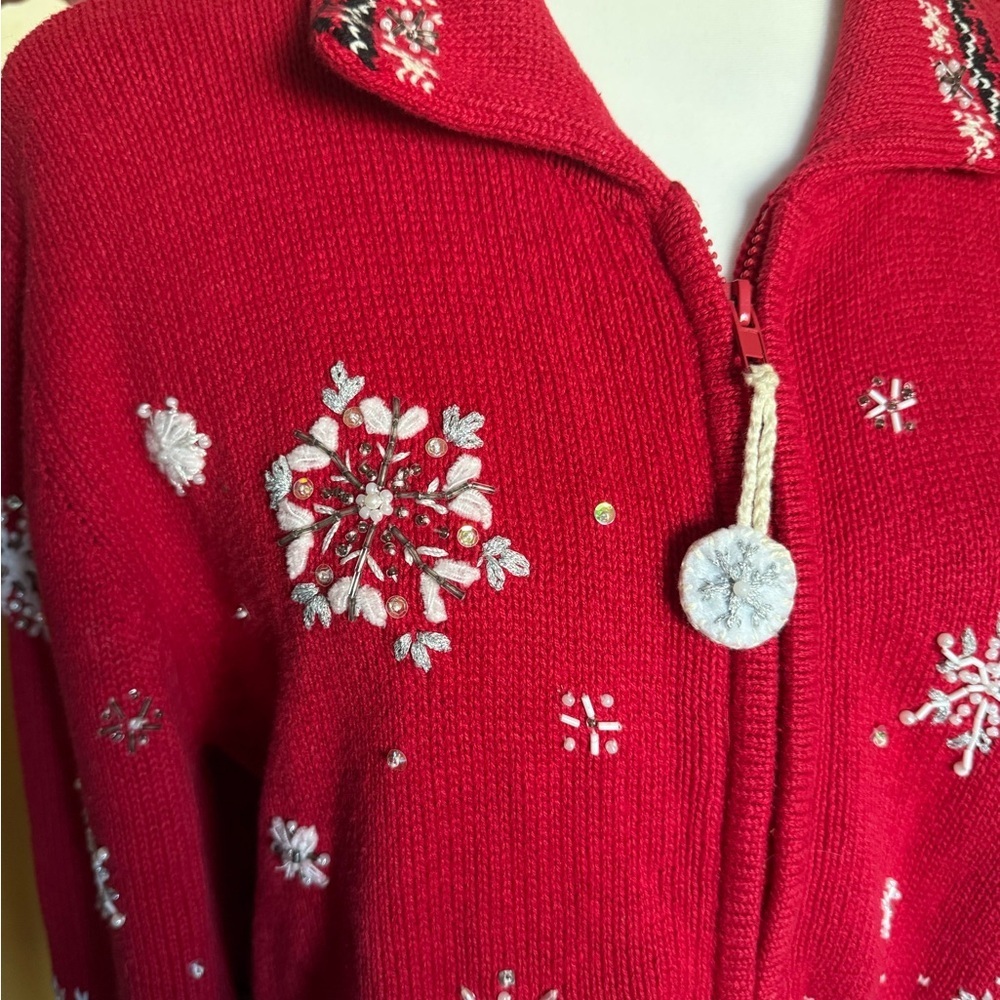 Heirloom Collectables 2004 Holiday Theme Sweater- Size L - Picture 4 of 9